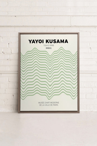 YAYOI I, Werk auf gespannter Leinwand