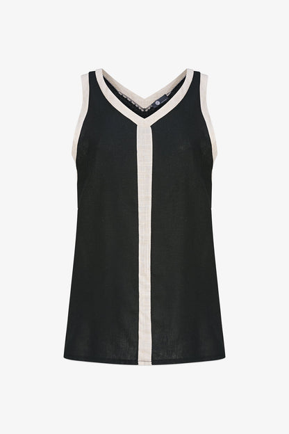 Women's Woven Sleeveless Top