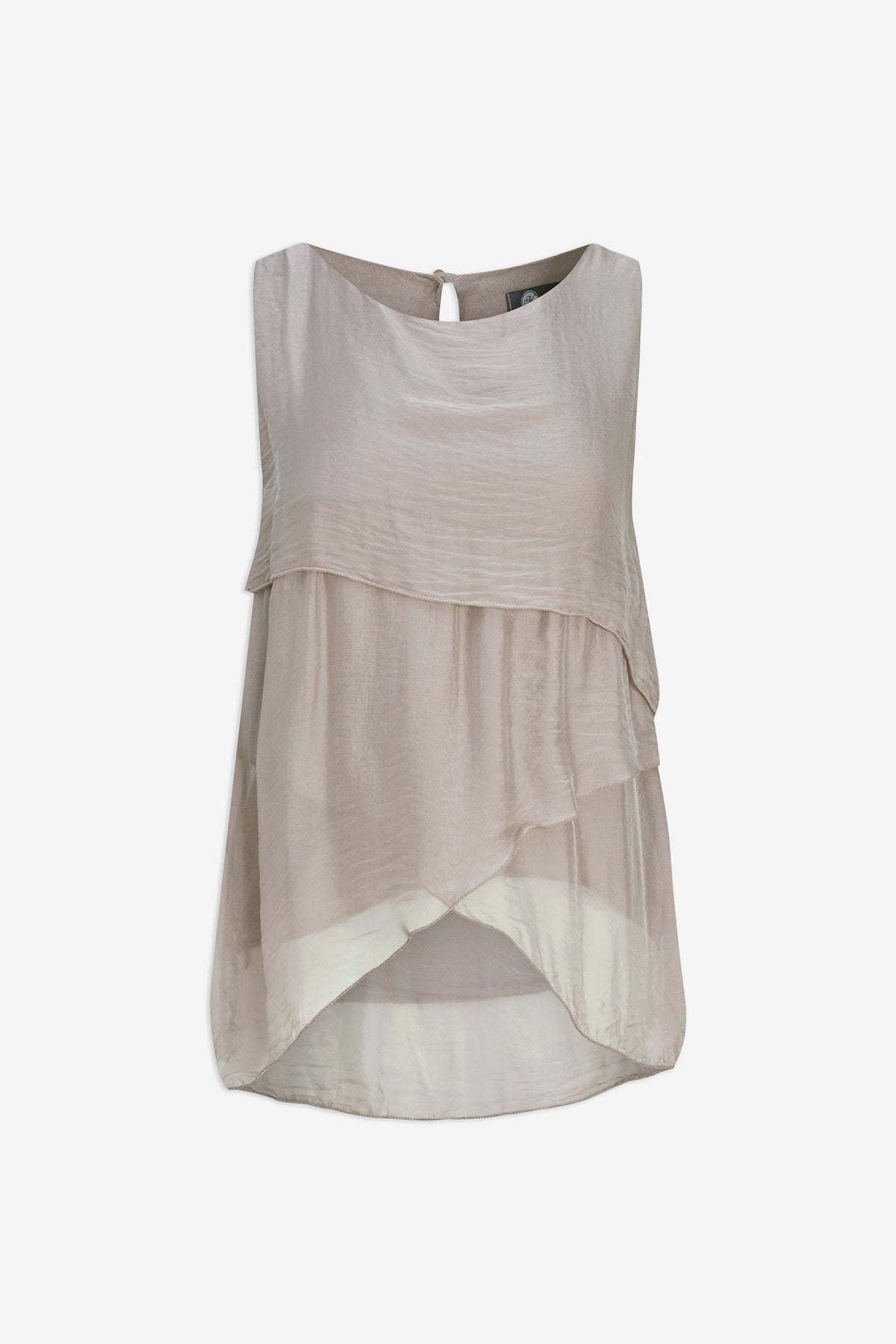 Women's Sleeveless Crew-Neck Top