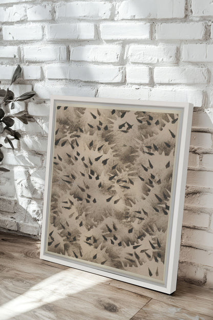 GRAIN D'OMBRE, Werk auf gespannter Leinwand