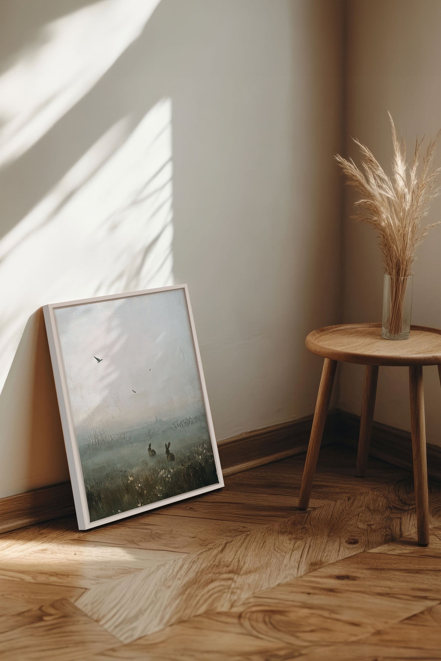 Verzaubertes Erwachen, Werk auf gespannter Leinwand