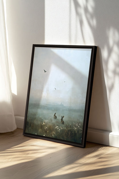 Verzaubertes Erwachen, Werk auf gespannter Leinwand