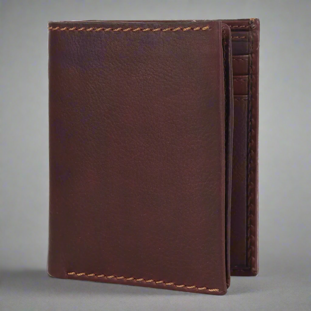 MET Men's Center Wing RFID Leather Wallet