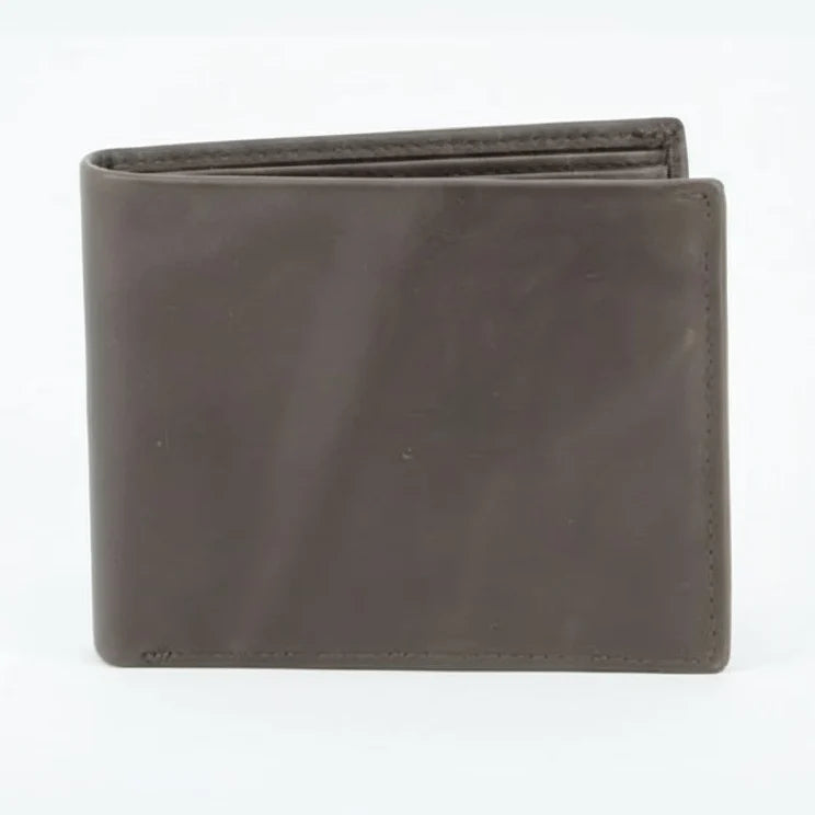 Men's RFID Bifold Left Side Flap Over Wallet