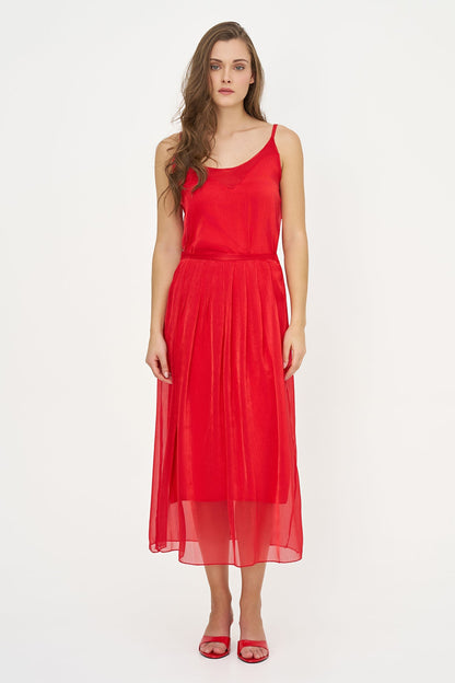 Women's Woven Camisole with Adjustable Straps