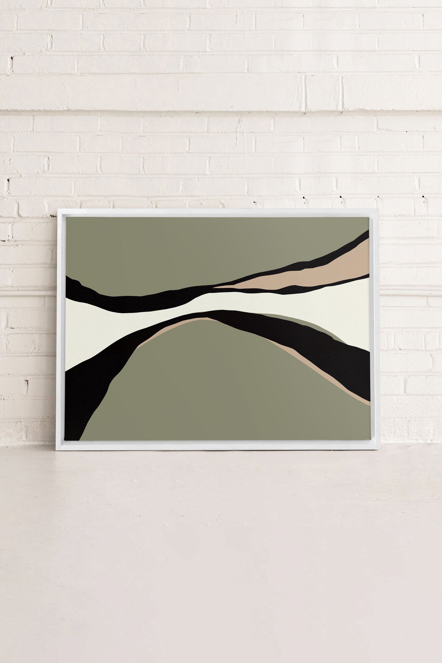 CAMO MODERNE, Mischtechnik auf Leinwand