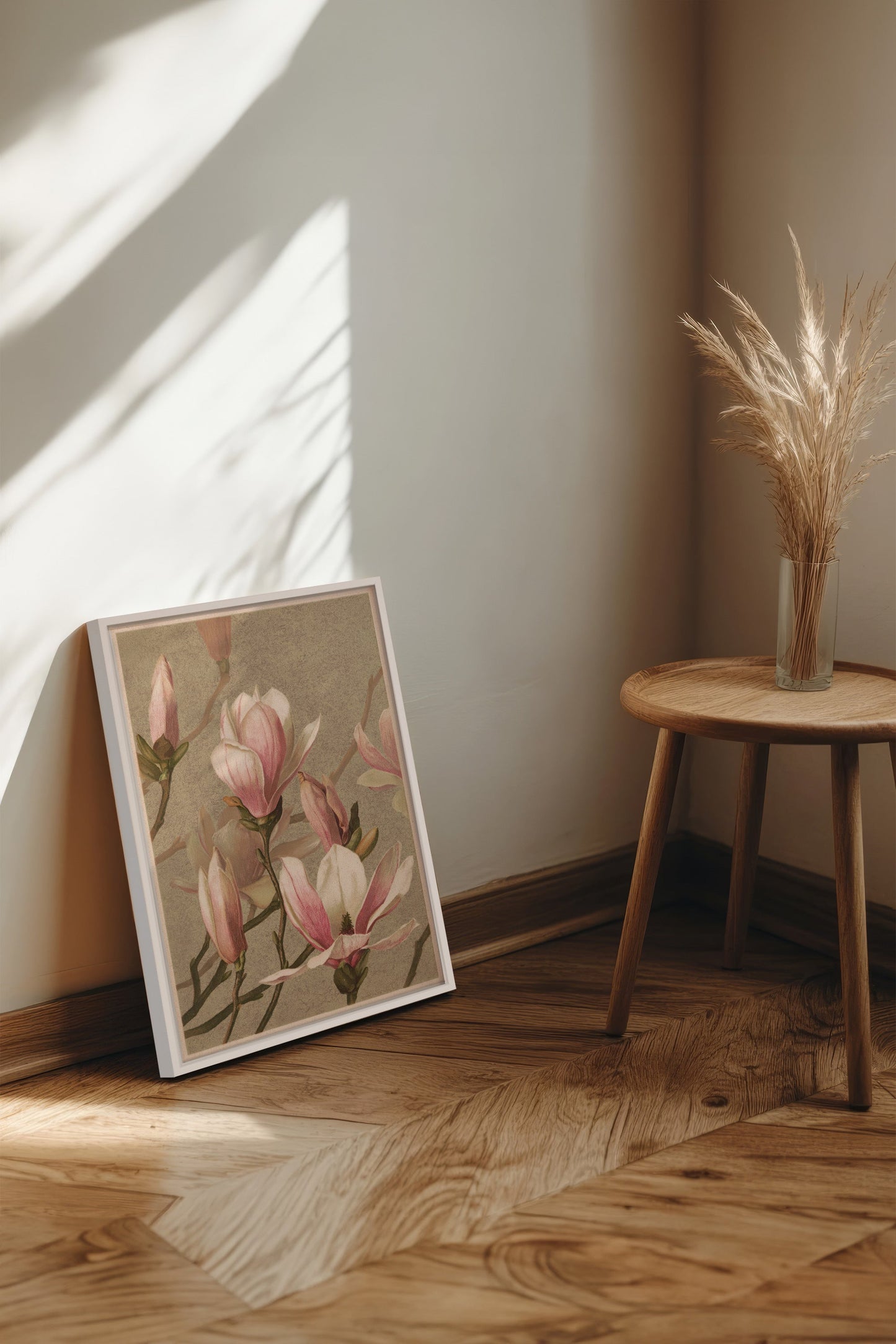 MAGNOLIA WHISPER, Giclée auf Leinwand aufgezogen