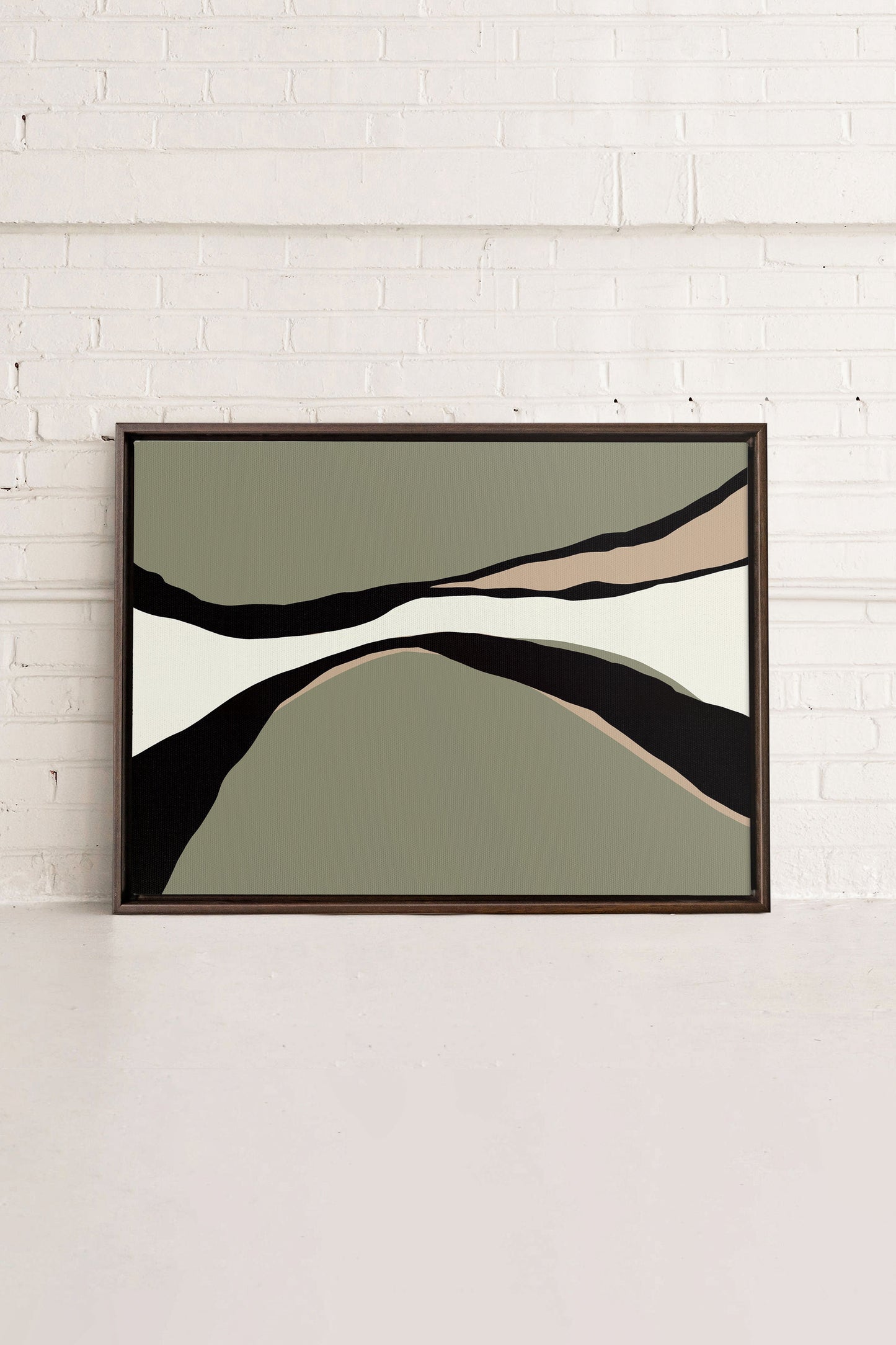 CAMO MODERNE, Mischtechnik auf Leinwand