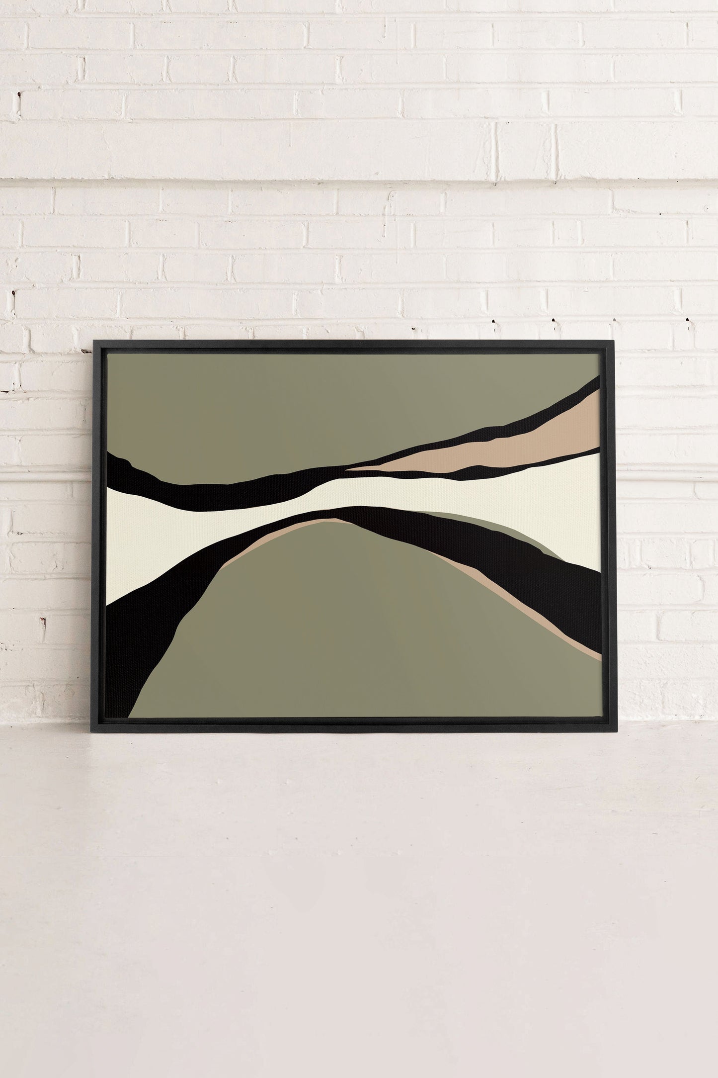 CAMO MODERNE, Mischtechnik auf Leinwand
