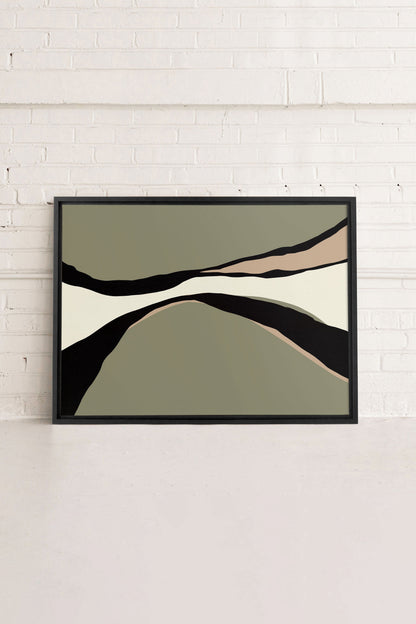 CAMO MODERNE, Mischtechnik auf Leinwand