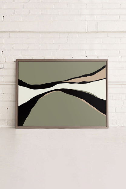CAMO MODERNE, Mischtechnik auf Leinwand