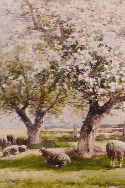 BLUMENFELDER, BRONZEFARBENER VINTAGE-RAHMEN