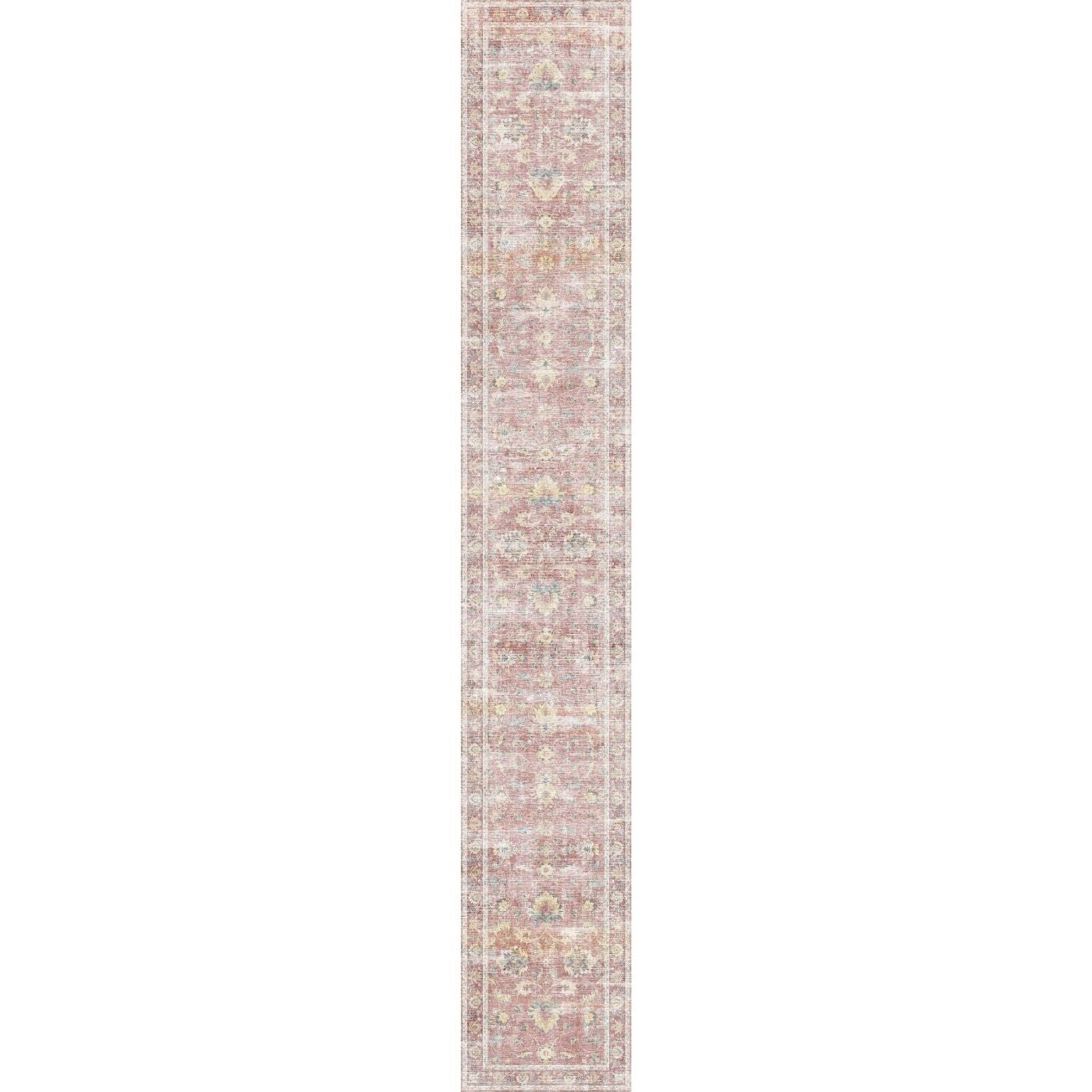 Elyse Pink Yellow Rug