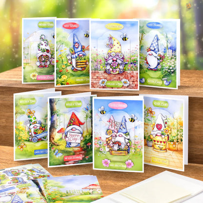 The Garden Gnomes Card Making Kit
