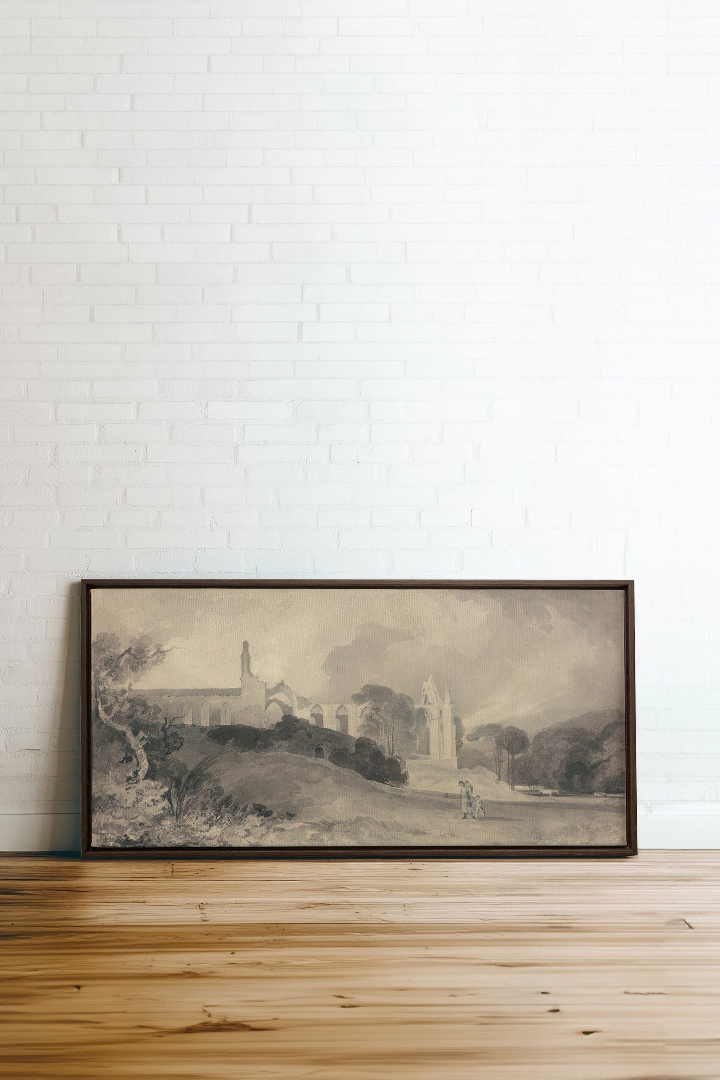 VERHÜLLTE SPUREN, Werk auf gespannter Leinwand