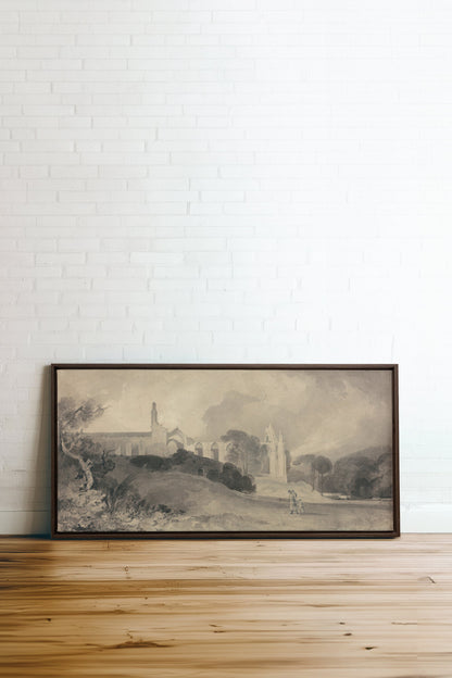 VERHÜLLTE SPUREN, Werk auf gespannter Leinwand
