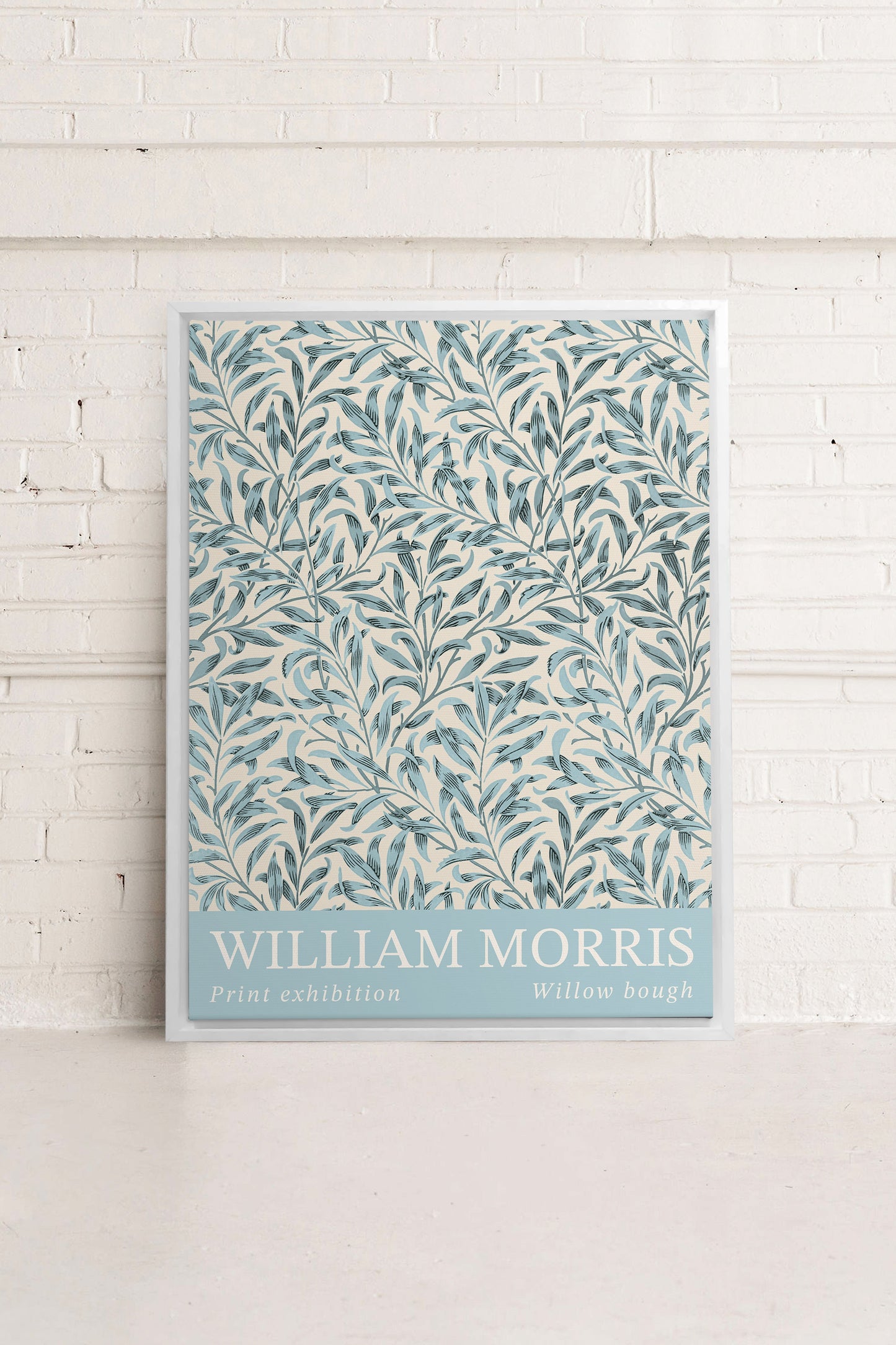BLEU MORRIS, Kunstwerk auf gespannter Leinwand
