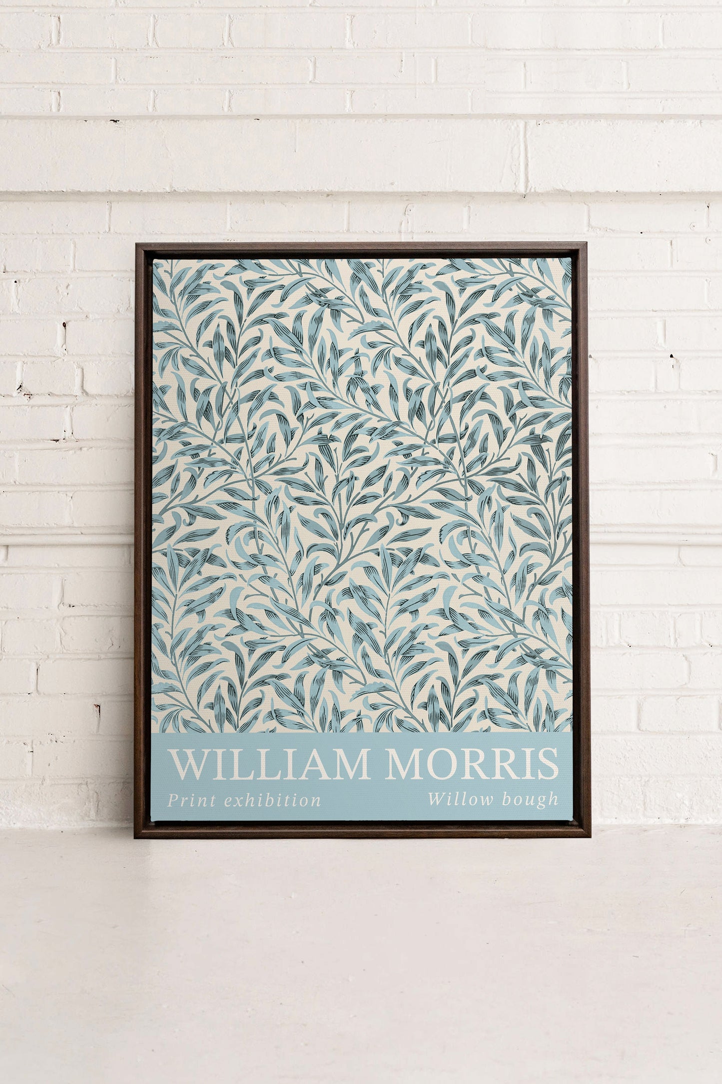 BLEU MORRIS, Kunstwerk auf gespannter Leinwand