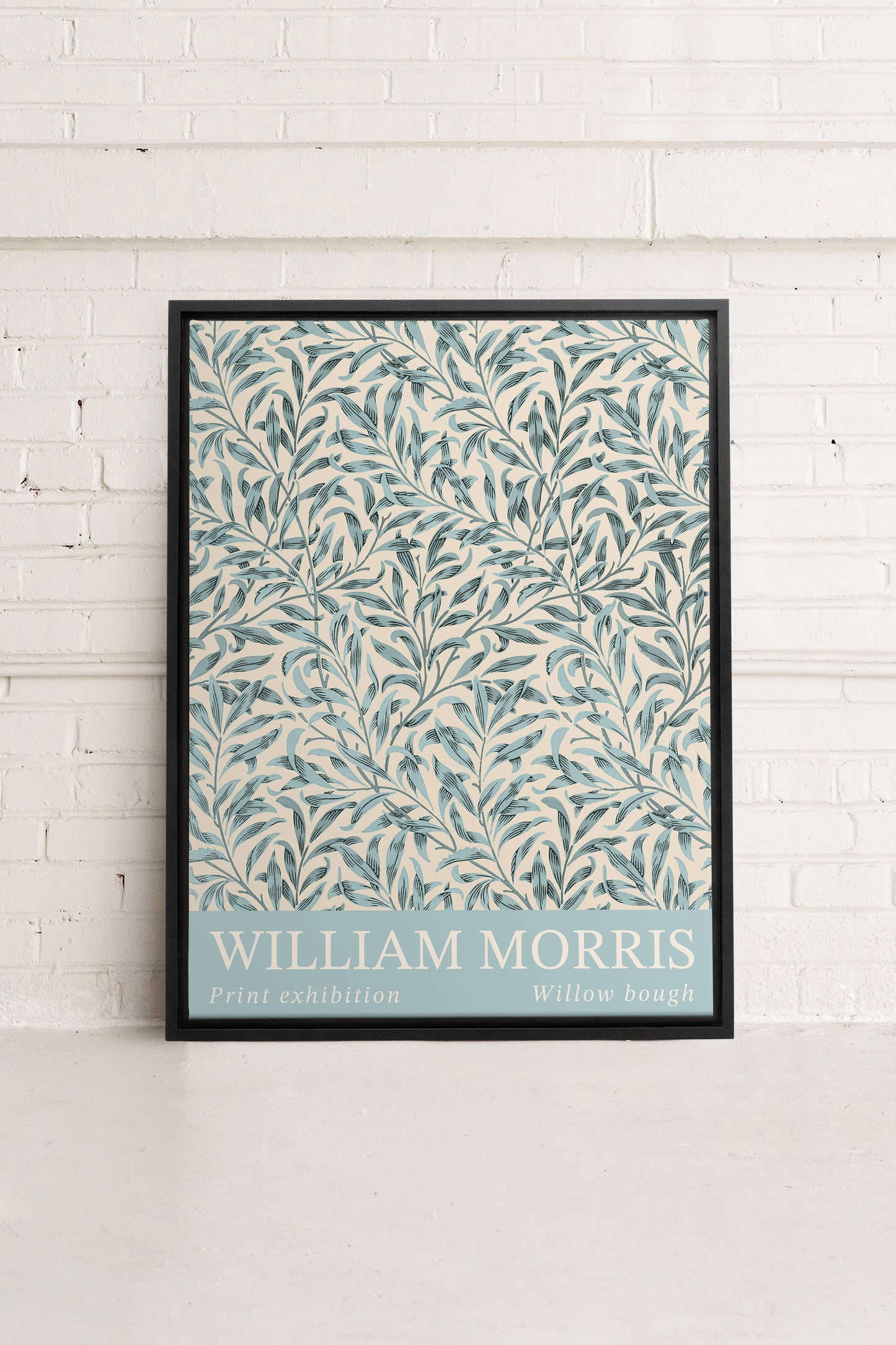 BLEU MORRIS, Kunstwerk auf gespannter Leinwand