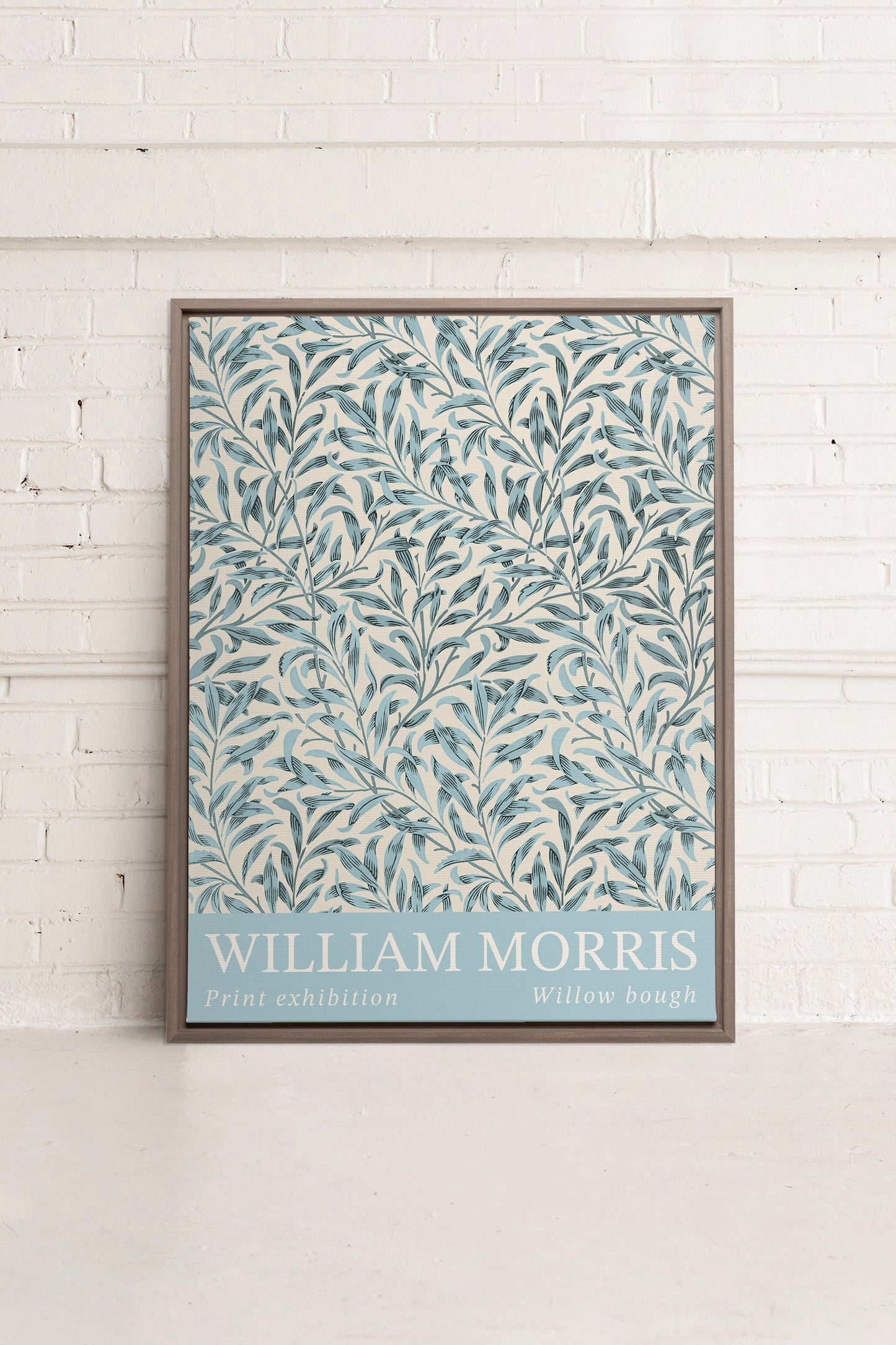 BLEU MORRIS, Kunstwerk auf gespannter Leinwand
