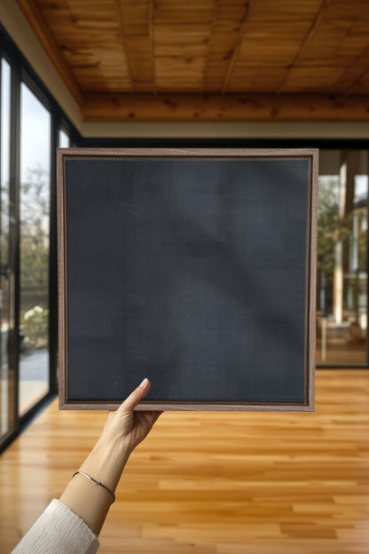 BLAUE DÄMMERUNG, Werk auf gespannter Leinwand