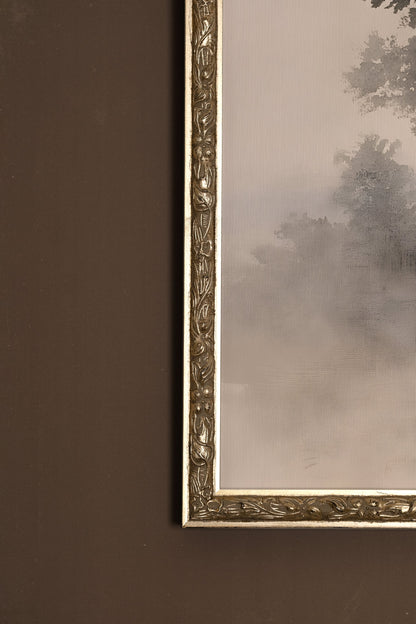 FOG SILENCE, SILVER VINTAGE FRAME