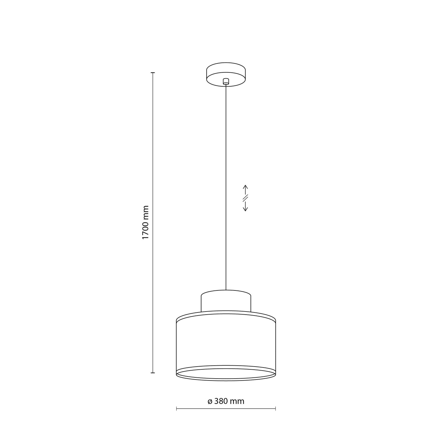Duo White Jute Scandinavian Pendant Ceiling Light for Kitchen Island, Dining Room & Natural Interiors - AURABAGS SHOP
