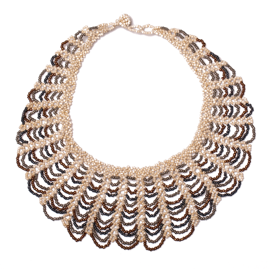 Lace Beaded Collar