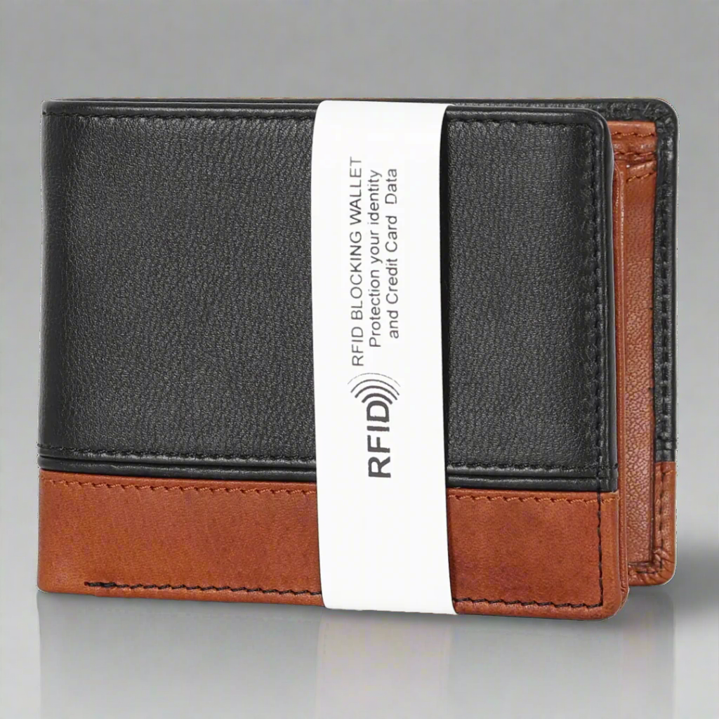 BOL Bi Fold Wallet Black/Brown