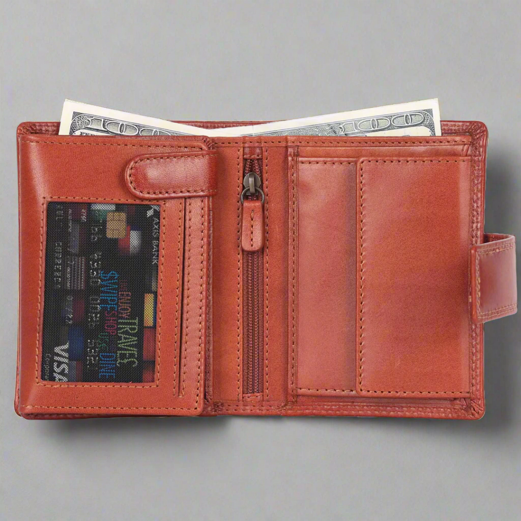 MET Men's Fashion Leather Wallet