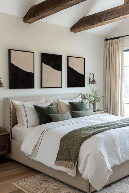 LUXE TRIO (3 Werke auf gespannter Leinwand)