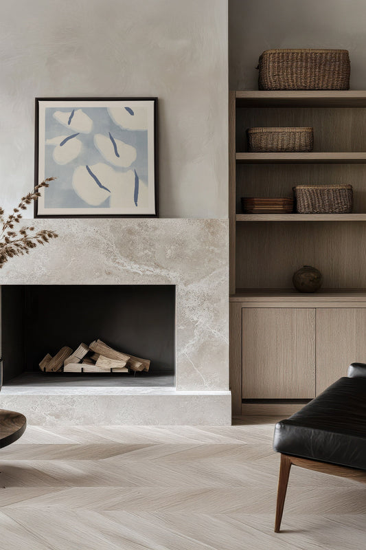COTON MARINE, Werk auf gespannter Leinwand
