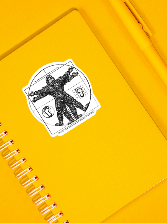 VITRUVIAN SASQUATCH Eco Vinyl Sticker