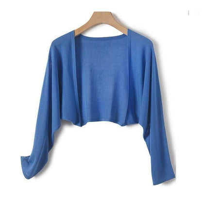 Women's Lightweight Sun Protection Shirt – Sheer Ice Silk Long-Sleeve Cover-Up Coat