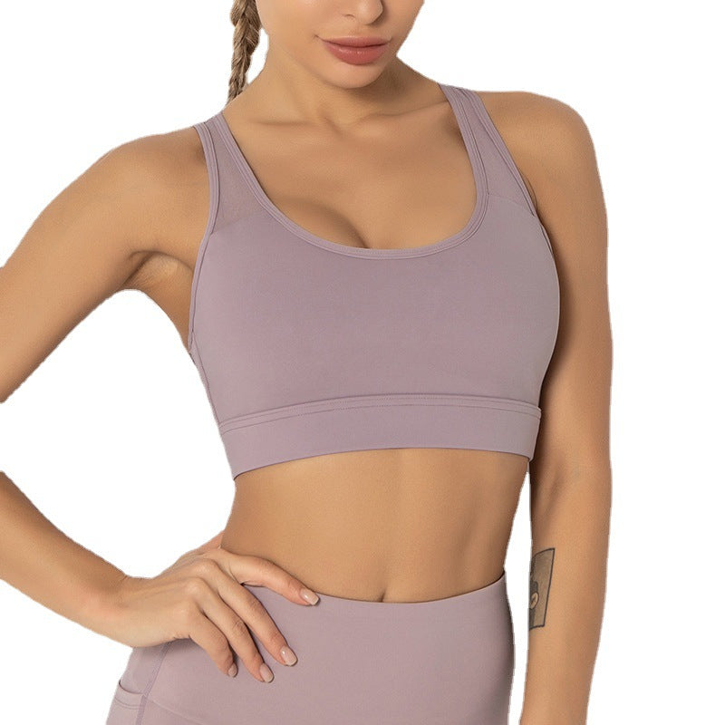 Women’s Breathable Mesh Sports Vest – Workout & Fitness Activewear Top