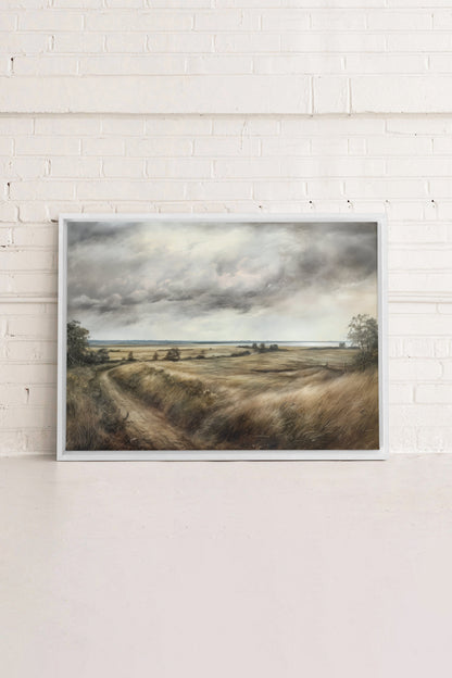 LAUNISCHE BRISEN, Kunstwerk auf gespannter Leinwand