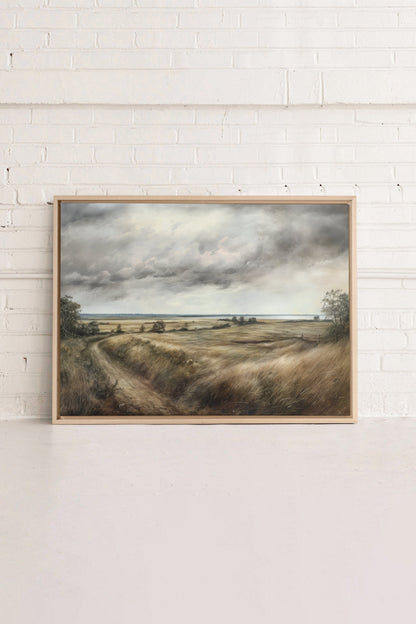 LAUNISCHE BRISEN, Kunstwerk auf gespannter Leinwand