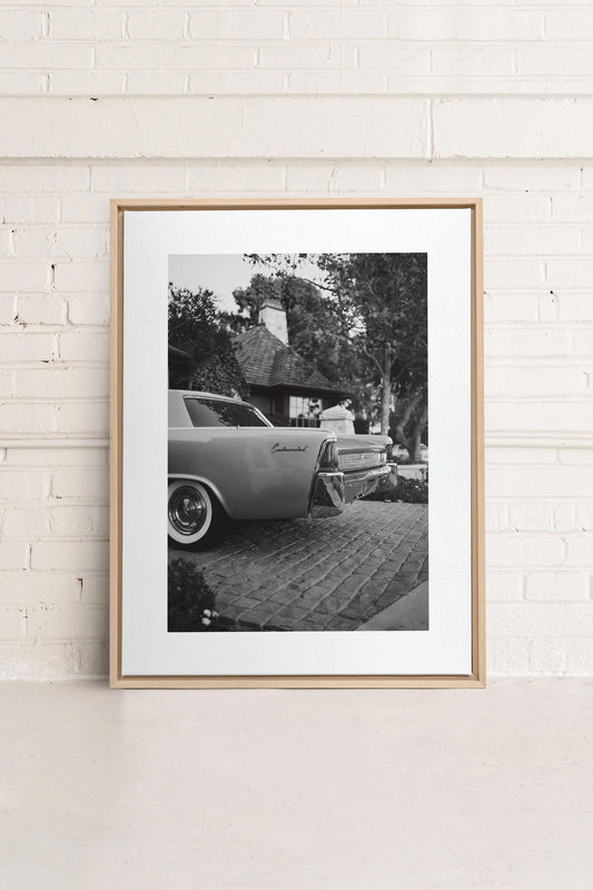 CONTINENTAL CHARM, Oeuvre sur toile étirée