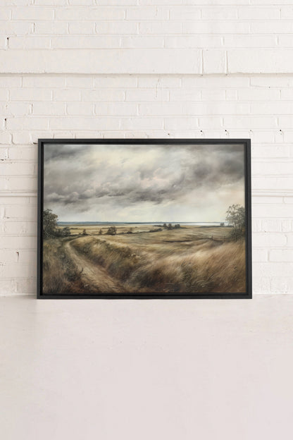 LAUNISCHE BRISEN, Kunstwerk auf gespannter Leinwand