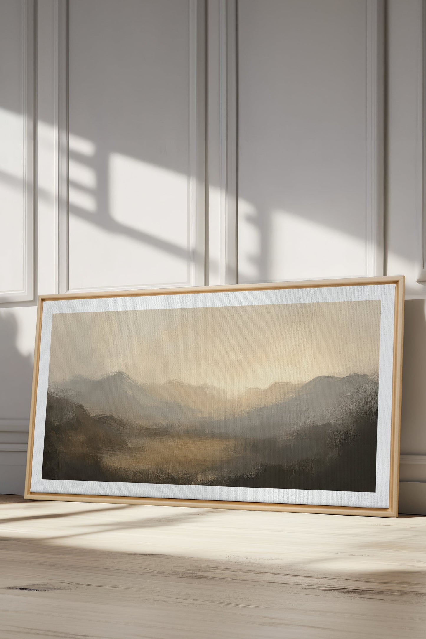 SOFT GLOW, Artwork on stretched canvas