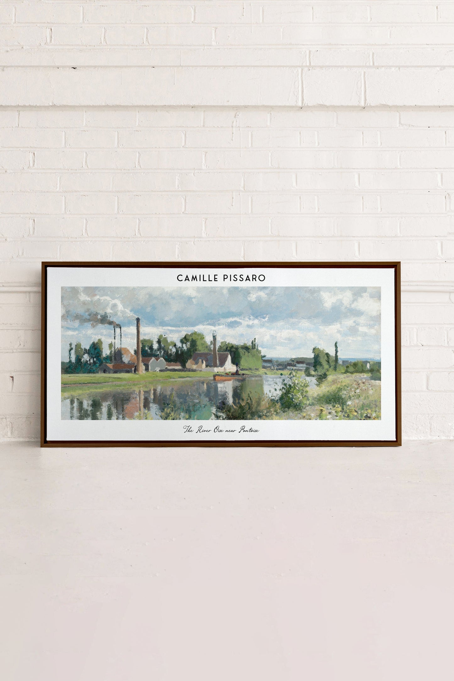 DIE OISE, Auf gespannter Leinwand, Öl