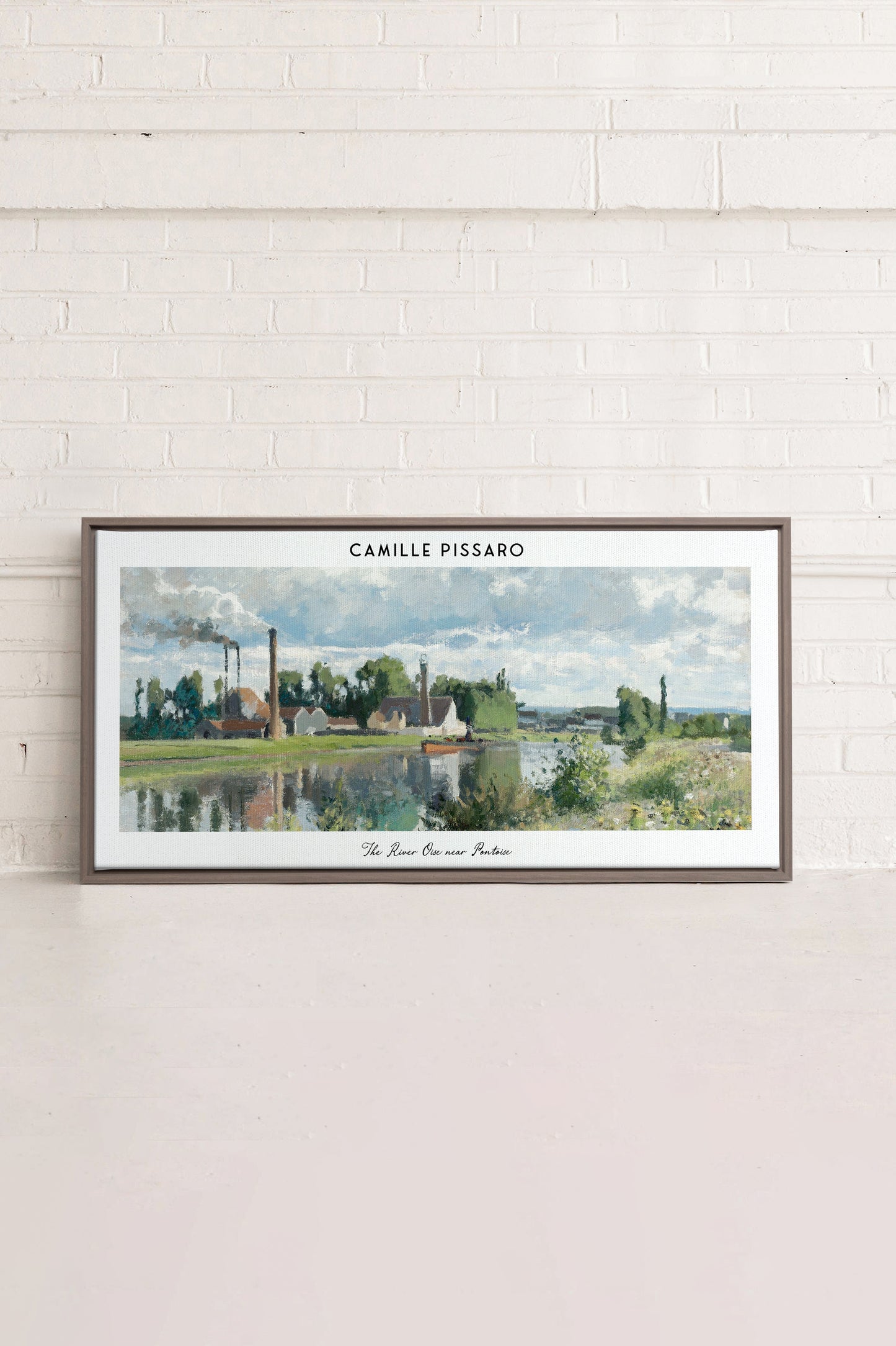 DIE OISE, Auf gespannter Leinwand, Öl