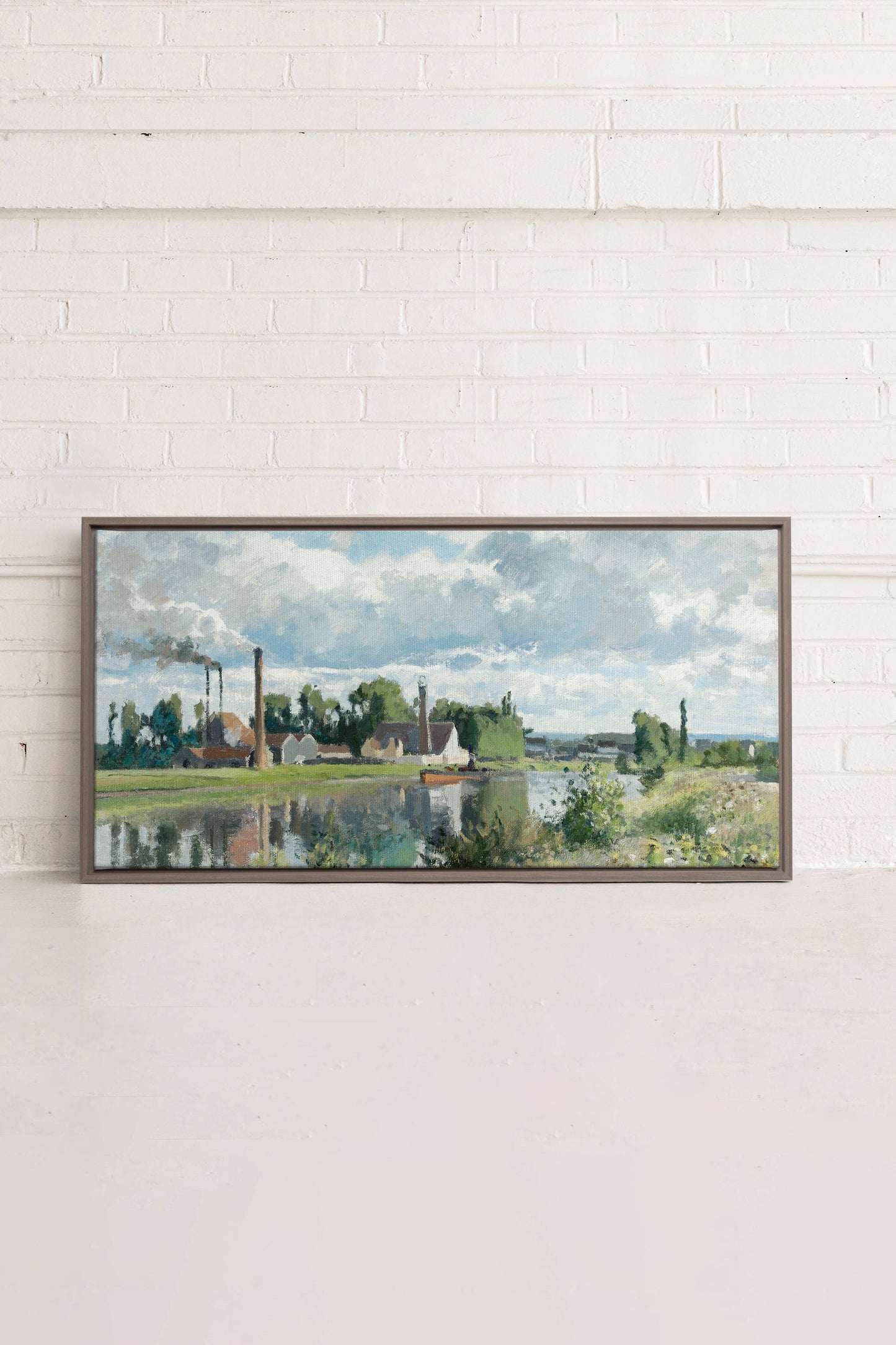 DIE OISE, Auf gespannter Leinwand, Öl