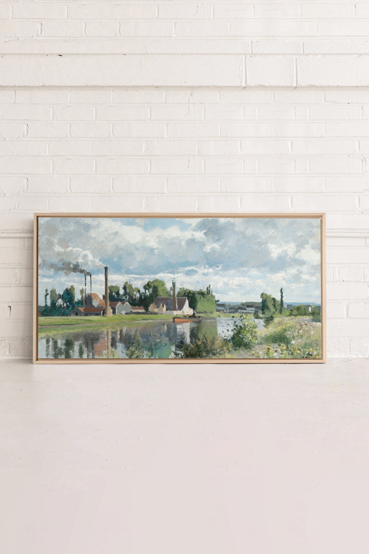 DIE OISE, Auf gespannter Leinwand, Öl