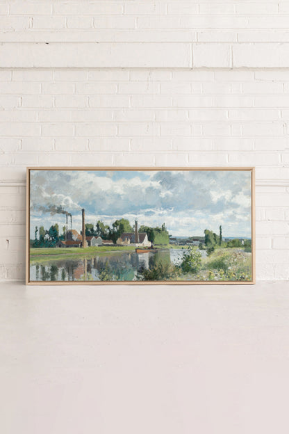 DIE OISE, Auf gespannter Leinwand, Öl