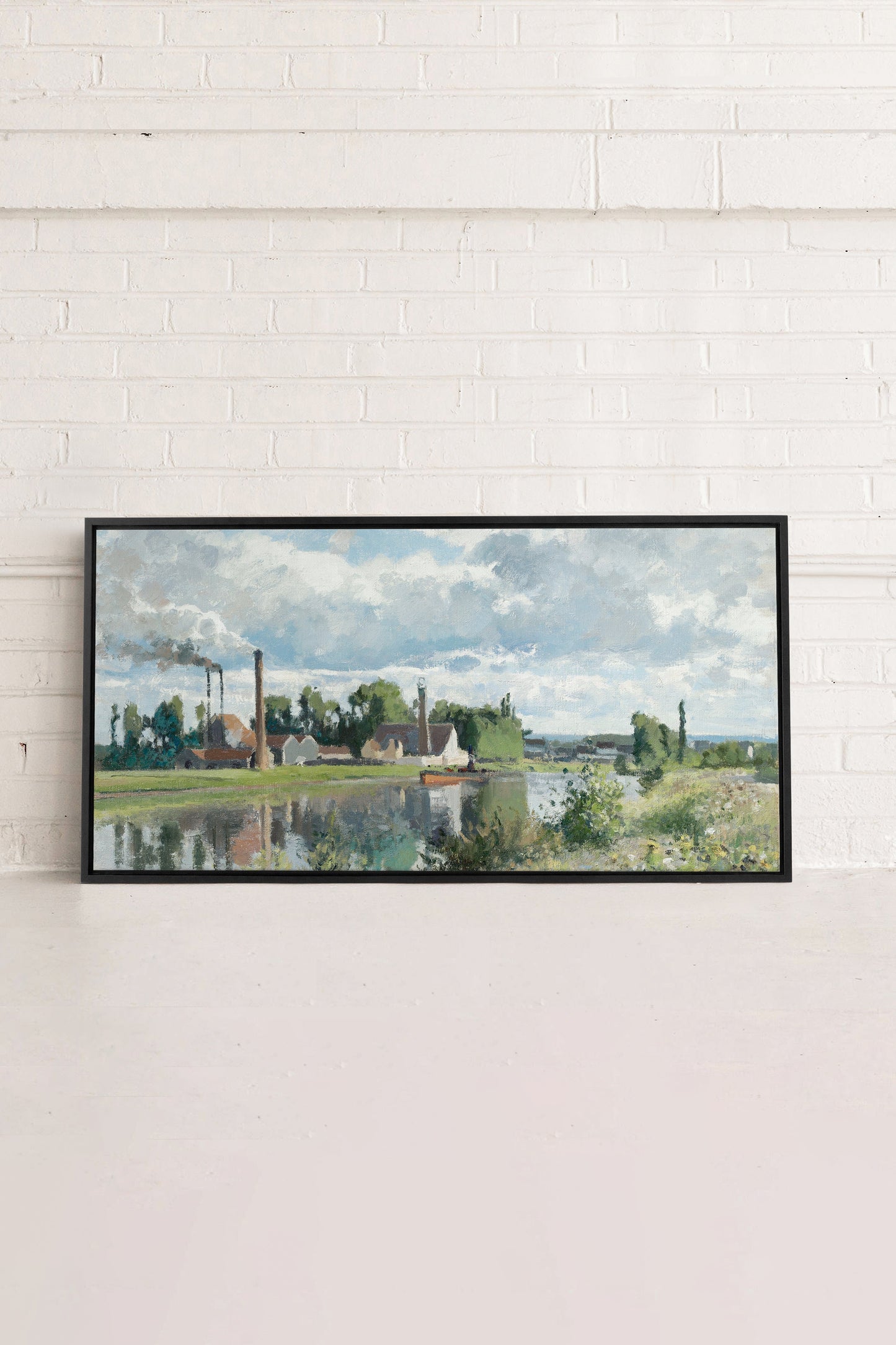 DIE OISE, Auf gespannter Leinwand, Öl