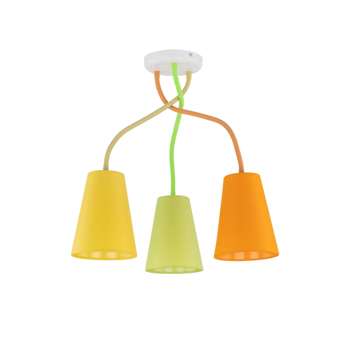 WIRE Adjustable 3-Light Ceiling Lamp for Kids Room & Nursery