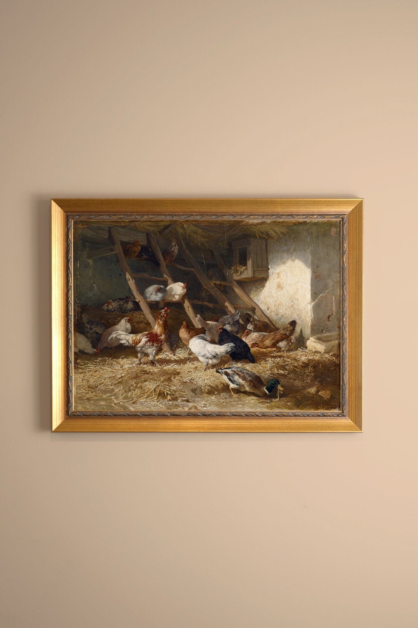 FARMHOUSE AWAKENING, VINTAGE RAHMEN ODER