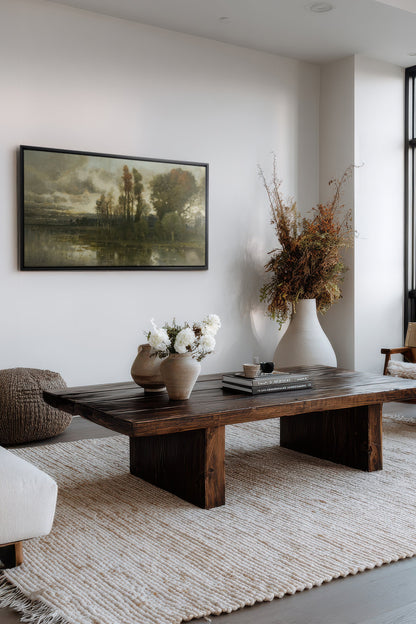 DARK SERENITY, Werk auf gespannter Leinwand