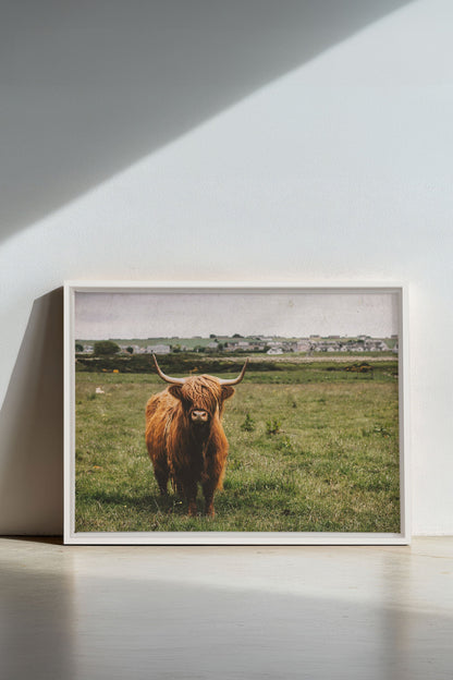 RUSTIC LEGEND, Mischtechnik auf Leinwand